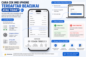 Cara Cek IMEI iPhone Terdaftar Bea Cukai atau Tidak