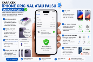 Cara Cek iPhone Original atau Palsu dengan Mudah