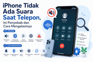 iPhone Tidak Ada Suara Saat Telepon, Ini Penyebab dan Cara Mengatasinya