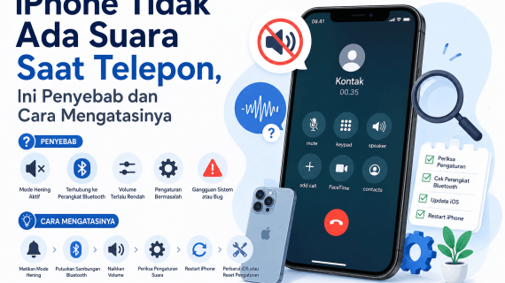 iPhone Tidak Ada Suara Saat Telepon, Ini Penyebab dan Cara Mengatasinya