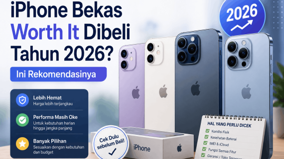 iPhone Bekas Worth It Dibeli Tahun 2026? Ini Rekomendasinya