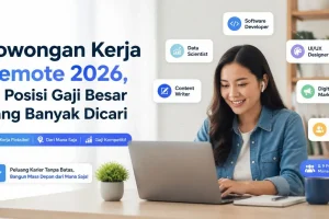 Lowongan Kerja Remote 2026, 15 Posisi Gaji Besar yang Banyak Dicari Perusahaan Indonesia